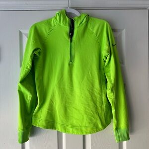 Nike Women’s Fluorescent Green Hoodie size M
